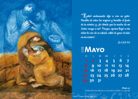 MAYO - 2022 Visitación de María a su prima Isabel. Lc 1,39-56