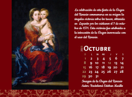 Octubre Calendario de arte 2023