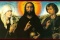 Jesús, María y Juan Evangelista. Roger Van der Weyden 