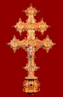 Dos cruces Arzobispales Catedral de Burgos.
